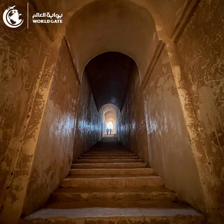 Inside Al-Ukhaidir Fortress
