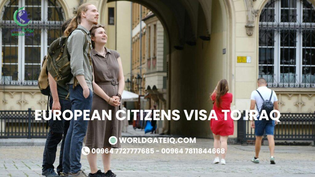 European citizens visa to Iraq